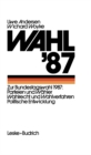 Image for Wahl &#39;87
