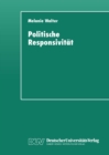 Image for Politische Responsivitat: Messungsprobleme am Beispiel kommunaler Sportpolitik