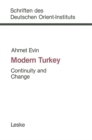 Image for Modern Turkey: Continuity and Change