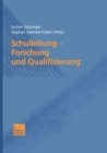 Image for Schulleitung - Forschung und Qualifizierung