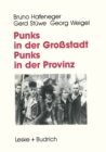 Image for Punks in der Grostadt - Punks in der Provinz: Projektberichte aus der Jugendarbeit.