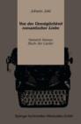 Image for Von der Unmoglichkeit romantischer Liebe : Heinrich Heines ‚Buch der Lieder‘