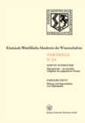 Image for Plasmachemie - ein aktuelles Teilgebiet der praparativen Chemie. Bildung und Eigenschaften von Carbosilanen: 195. Sitzung am 3. Februar 1971 in Dusseldorf