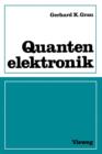 Image for Quantenelektronik