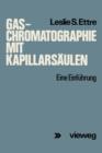 Image for Gas-Chromatographie mit Kapillarsaulen