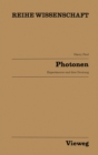 Image for Photonen: Experimente und ihre Deutung