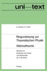 Image for Warmetheorie : Skriptum fur Studenten der Physik und Mathematik ab 3. Semester