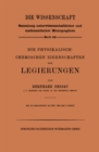 Image for Die Physikalisch-Chemischen Eigenschaften der Legierungen