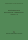 Image for Entwicklungstendenzen mittelstandischer Einzelhandlungen in den Jahren 1951 bis 1959