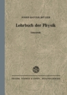 Image for Lehrbuch der Physik: fur hohere Lehranstalten
