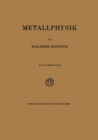 Image for Metallphysik