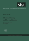 Image for Moderne Fursorge und ihre Legitimation: Eine soziologische Analyse der Sozialarbeit