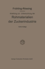 Image for Anleitung zur Untersuchung der Rohmaterialien, Produkte, Nebenprodukte und Hilfssubstanzen der Zuckerindustrie