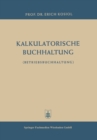 Image for Kalkulatorische Buchhaltung