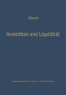 Image for Investition und Liquiditat: Die Planung des optimalen Investitionsbudgets