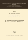 Image for Zur Voraussage kommunaler Investitionsbedarfe: Ein Beitrag zur positiven Theorie offentlicher Bedarfe : 2171