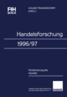 Image for Handelsforschung 1996/97: Positionierung des Handels