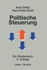 Image for Politische Steuerung: Ein Studienbuch