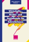 Image for Wirtschafts-, Rechts- und Sozialkunde fur Sekretarinnen