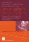 Image for Dritter Sektor/Drittes System: Theorie, Funktionswandel und zivilgesellschaftliche Perspektiven