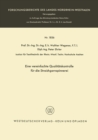 Image for Eine vereinfachte Qualitatskontrolle fur die Streichgarnspinnerei : 1836