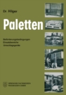 Image for Paletten: Beforderungsbedingungen, Einsatzbereiche, Umschlagsgerate