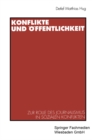 Image for Konflikte und Offentlichkeit: Zur Rolle des Journalismus in sozialen Konflikten