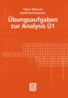Image for Ubungsaufgaben zur Analysis U 1