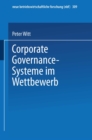 Image for Corporate Governance-Systeme im Wettbewerb