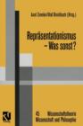 Image for Reprasentationismus — Was sonst?