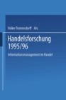 Image for Handelsforschung 1995/96: Informationsmanagement im Handel
