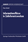 Image for Informationsflusse in Zuliefernetzwerken.