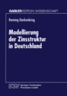 Image for Modellierung der Zinsstruktur in Deutschland.