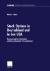 Image for Stock Options in Deutschland und in den USA: Besteuerung bei nationalem und internationalem Personaleinsatz