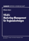 Image for VELAS: Marketing-Management fur Regionalzeitungen.