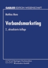 Image for Verbandsmarketing: Ausgestaltung der Marketing-Instrumente von Wirtschaftsverbanden