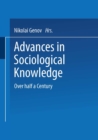 Image for Advances in Sociological Knowledge: Over half a Century