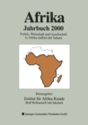 Image for Afrika Jahrbuch 2000: Politik, Wirtschaft und Gesellschaft in Afrika sudlich der Sahara