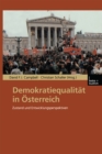 Image for Demokratiequalitat in Osterreich: Zustand und Entwicklungsperspektiven