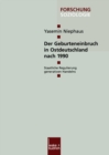 Image for Der Geburteneinbruch in Ostdeutschland nach 1990: Staatliche Regulierung generativen Handelns