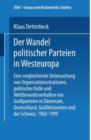 Image for Der Wandel politischer Parteien in Westeuropa