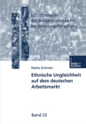 Image for Ethnische Ungleichheit auf dem deutschen Arbeitsmarkt