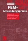Image for FEM-Anwendungspraxis: Einstieg in die Finite Elemente Analyse Zweisprachige Ausgabe Deutsch/Englisch
