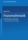 Image for Finanzmathematik: Die Bewertung von Derivaten