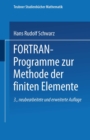 Image for FORTRAN-Programme zur Methode der finiten Elemente.