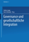 Image for Governance Und Gesellschaftliche Integration