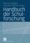 Image for Handbuch der Schulforschung