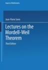 Image for Lectures on the Mordell-Weil Theorem