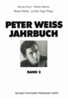 Image for Peter Weiss Jahrbuch 2