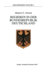 Image for Regieren in Der Bundesrepublik Deutschland